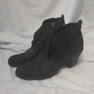Eileen Fisher Black Ankle Boots Sz 8.5